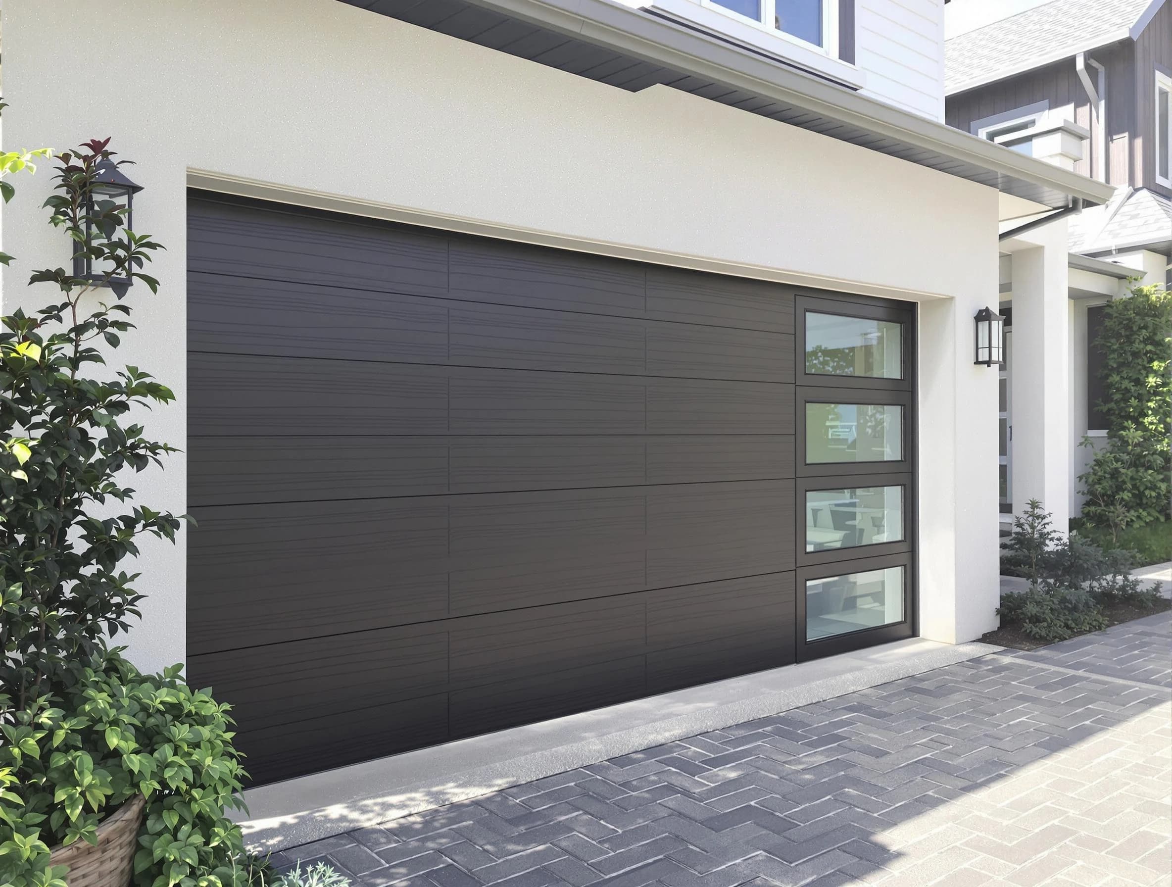 Custom garage door installation by Piscataway Garage Door Repair in Piscataway