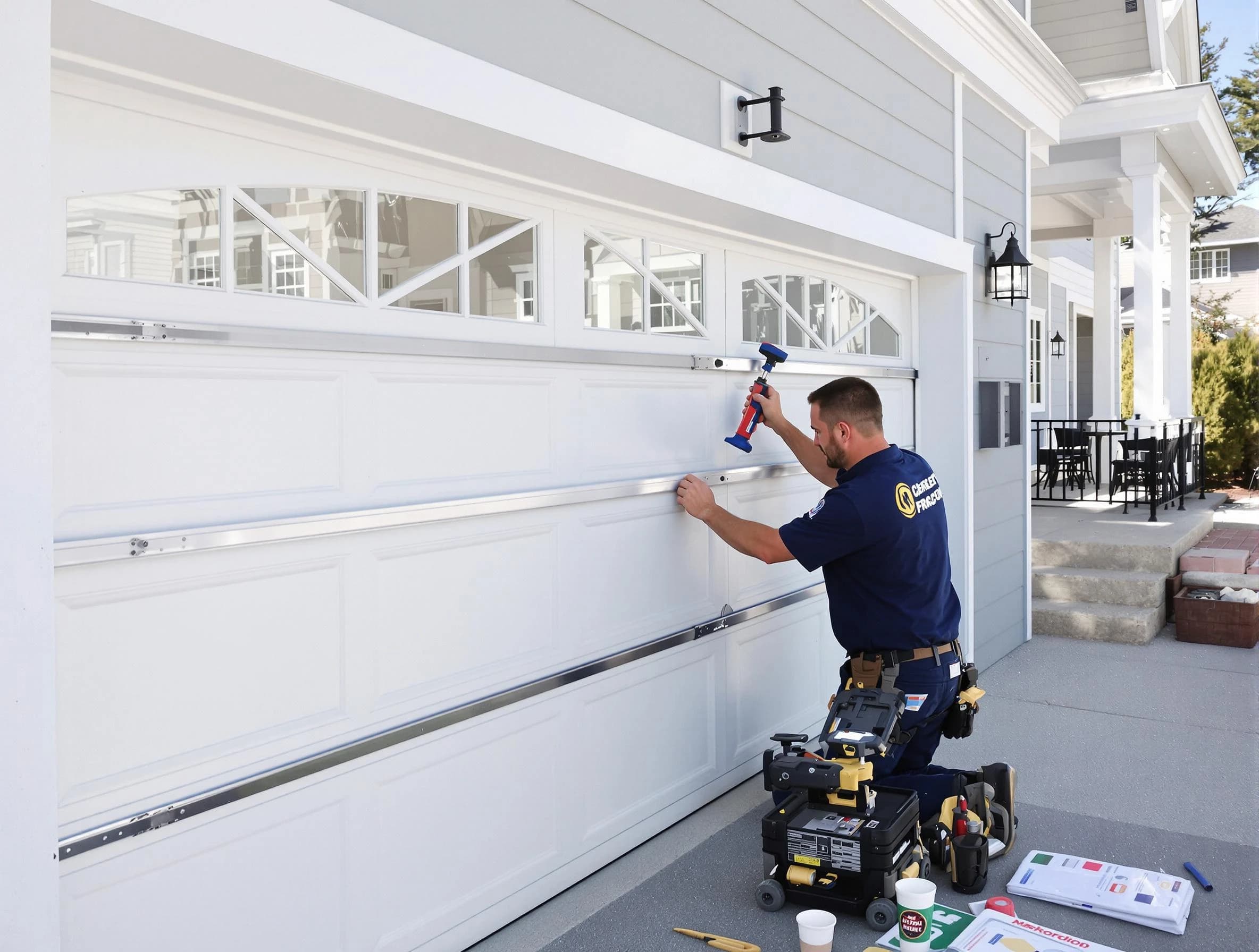 Professional garage door installation by Piscataway Garage Door Repair in Piscataway